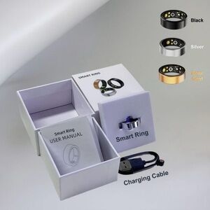 Smart Ring Health Tracker ROSE Gold size 9 New in box